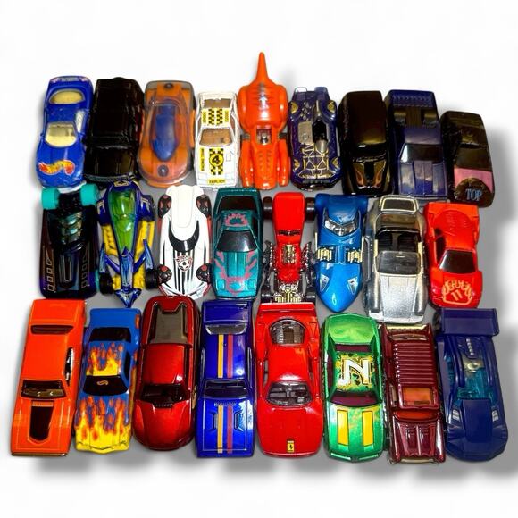 Hot Wheels Matchbox - 25 Mixed Diecast Toy Car Lot - Street Creeper Variety Pack - Picture 2 of 8